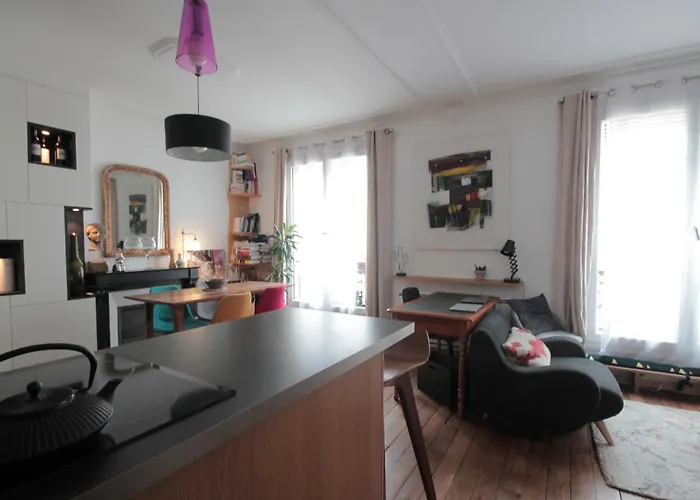 Apartmán 2 Pieces De Charme Montmartre Paříž