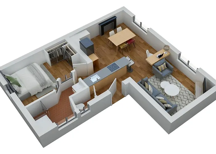 2 Pieces De Charme Montmartre * Paříž